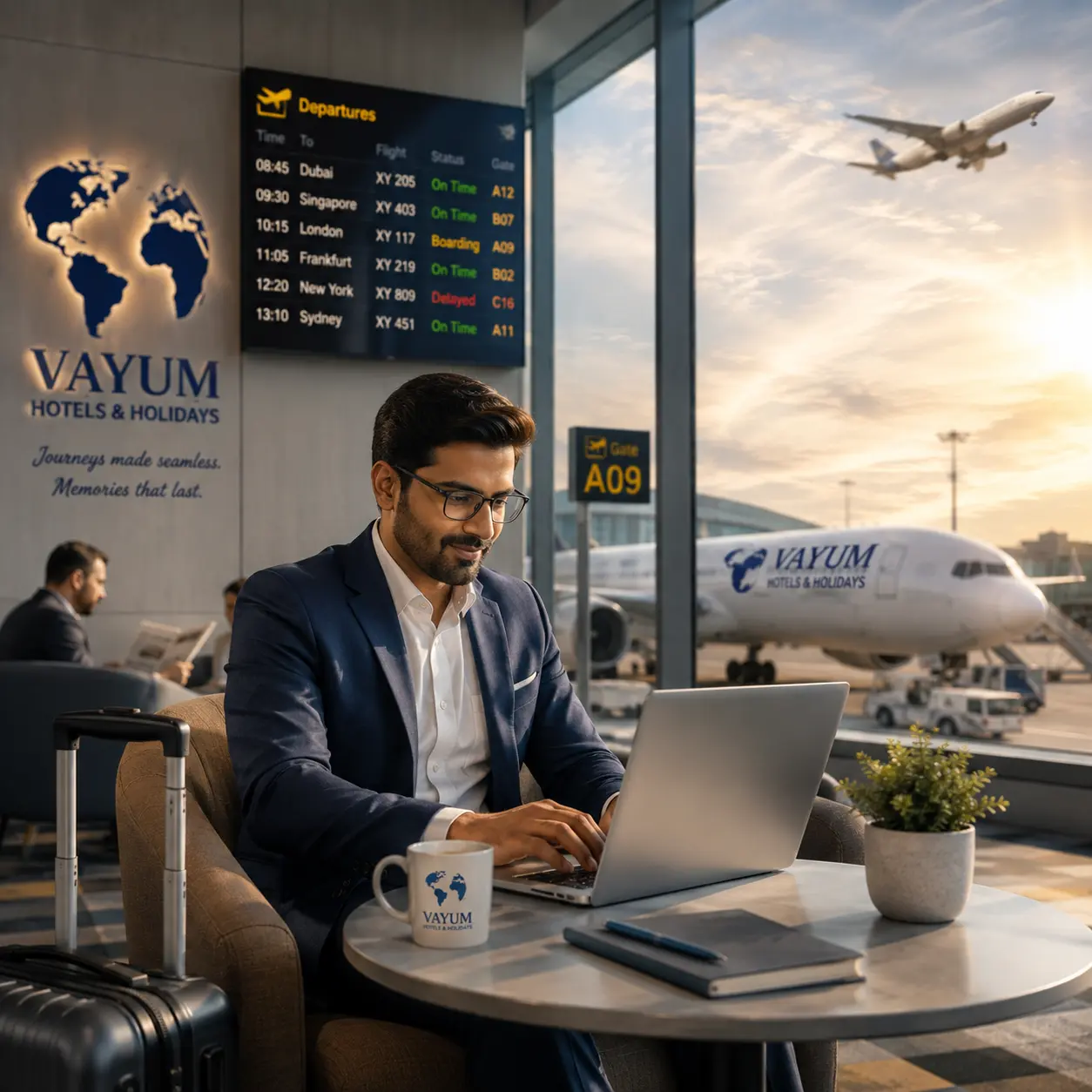 Corporate travel management services by Vayum in India