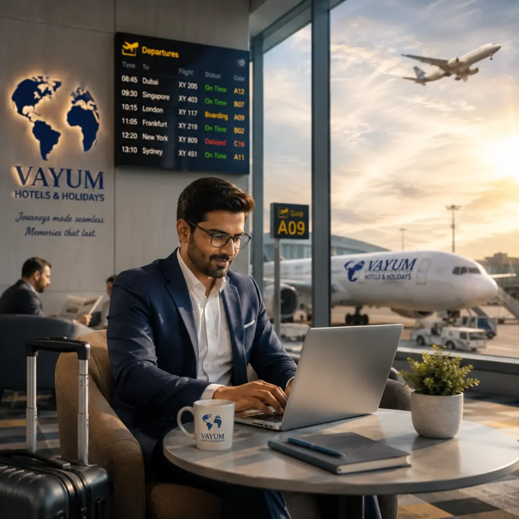 Corporate travel management services by Vayum in India